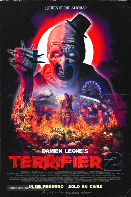 Terrifier 2 - Spanish Movie Poster