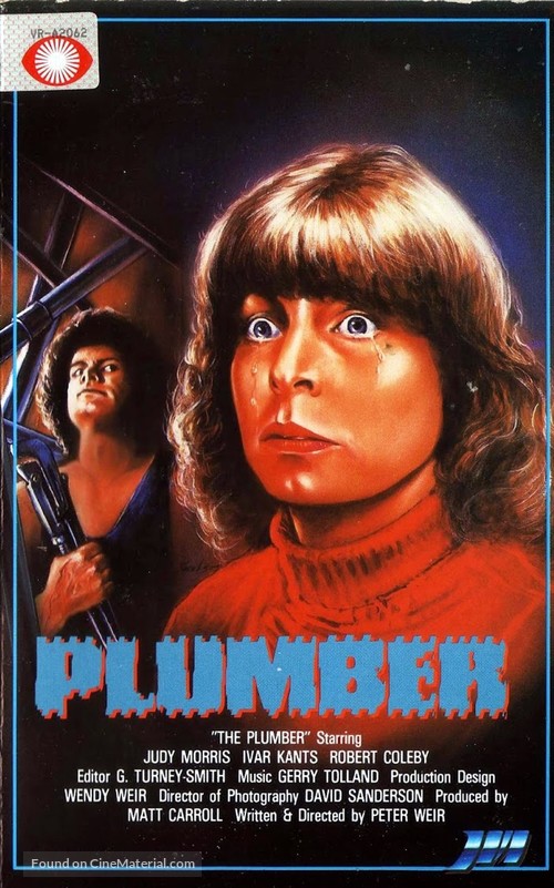 The Plumber - Australian VHS movie cover