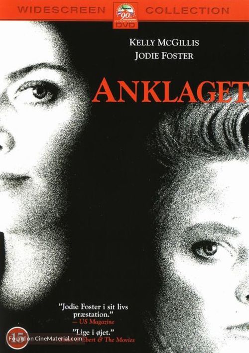 The Accused - Danish DVD movie cover