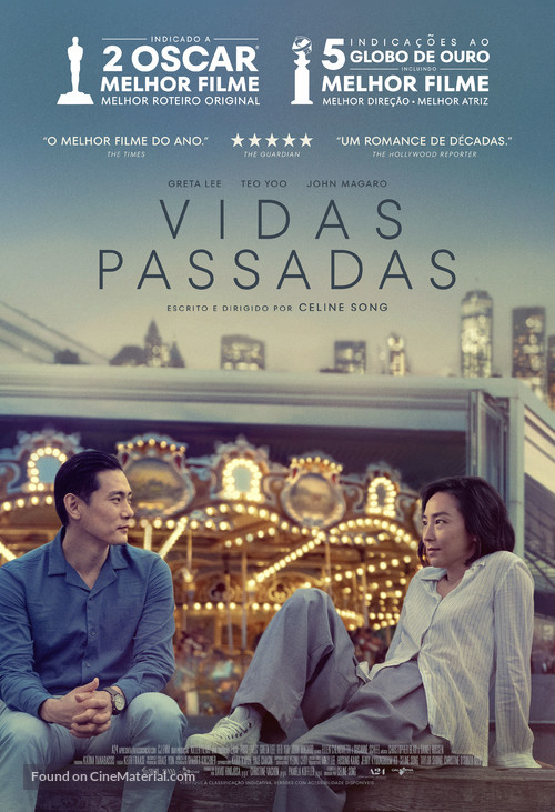 Past Lives - Brazilian Movie Poster