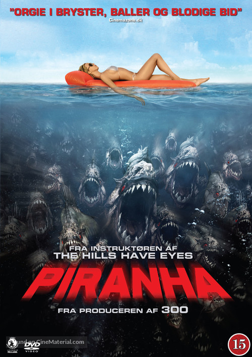 Piranha - Danish DVD movie cover