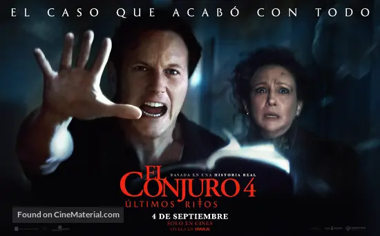 The Conjuring: Last Rites - Argentinian Movie Poster