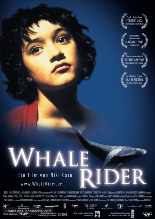 Whale Rider - German Movie Poster