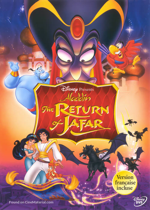 The Return of Jafar - Canadian DVD movie cover