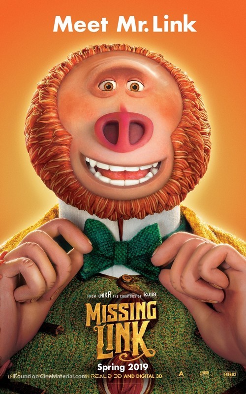 Missing Link - Canadian Movie Poster