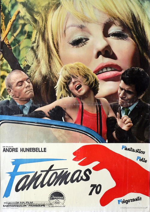 Fant&ocirc;mas - Italian Movie Poster
