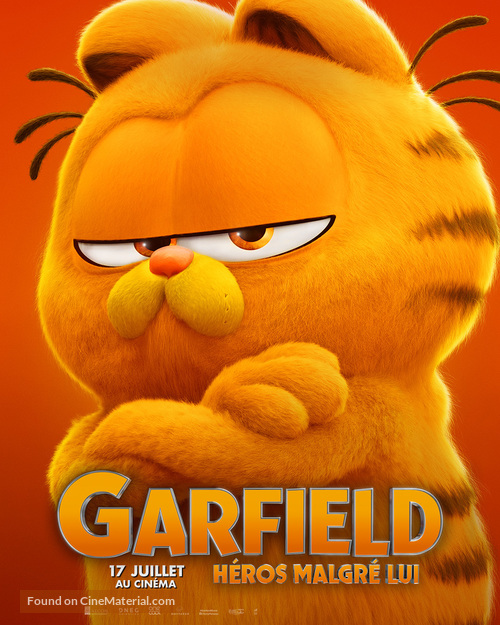 The Garfield Movie - French Movie Poster