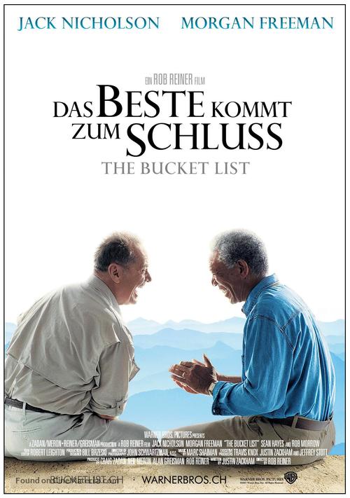 The Bucket List - Swiss Movie Poster