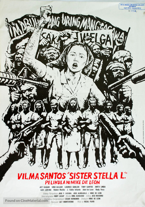 Sister Stella L. - Philippine Movie Poster