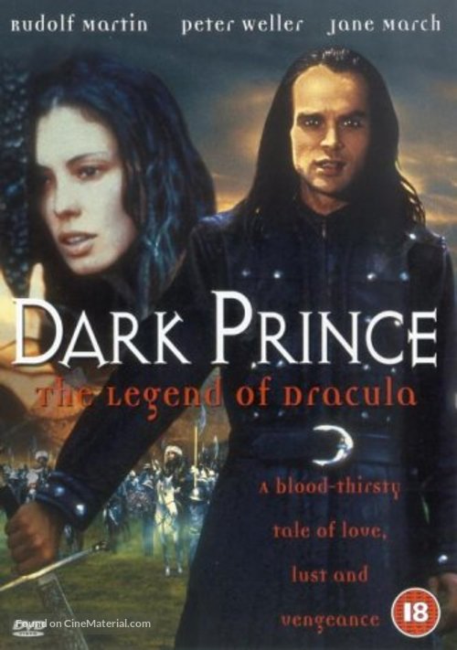 Dark Prince: The True Story of Dracula - British DVD movie cover