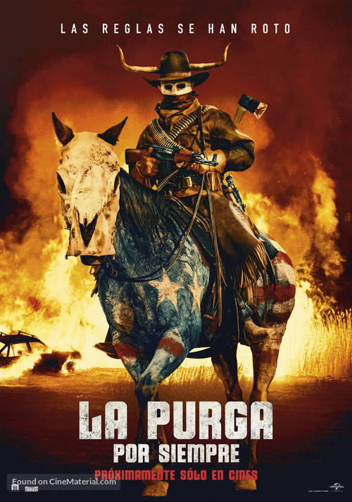 The Forever Purge - Argentinian Movie Poster