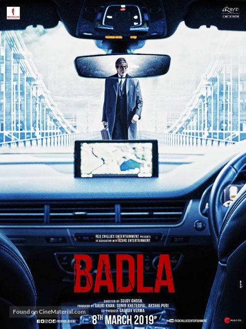 Badla - Indian Movie Poster