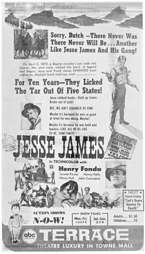 Jesse James - poster