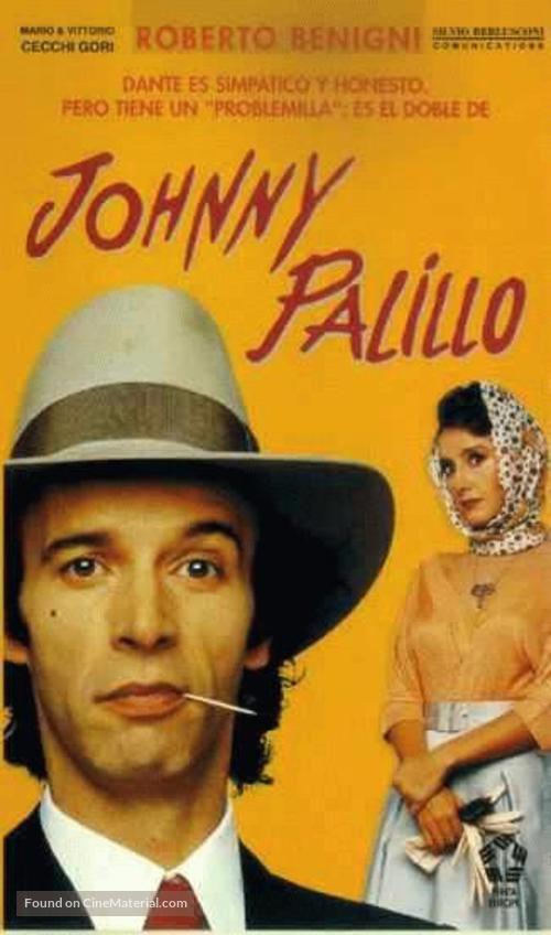 Johnny Stecchino - Spanish VHS movie cover