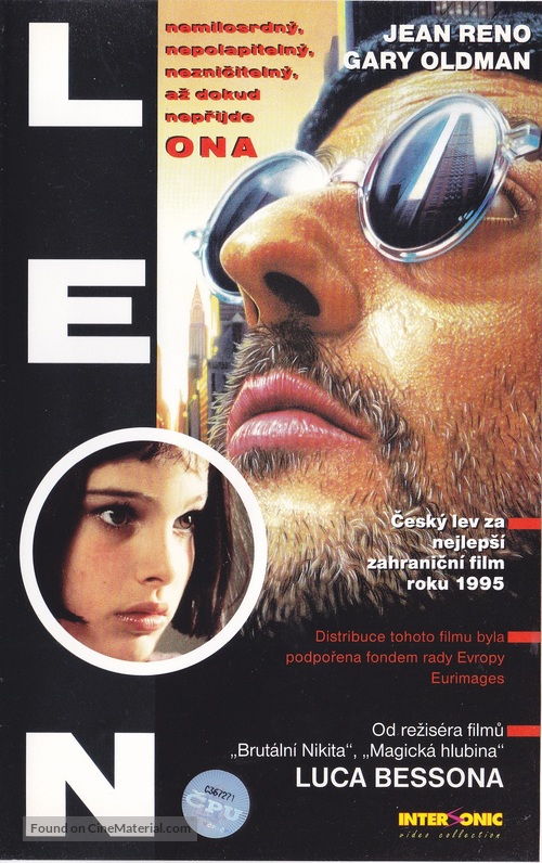 L&eacute;on: The Professional - Slovak VHS movie cover