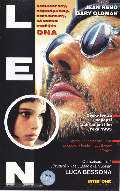 L&eacute;on: The Professional - Slovak VHS movie cover