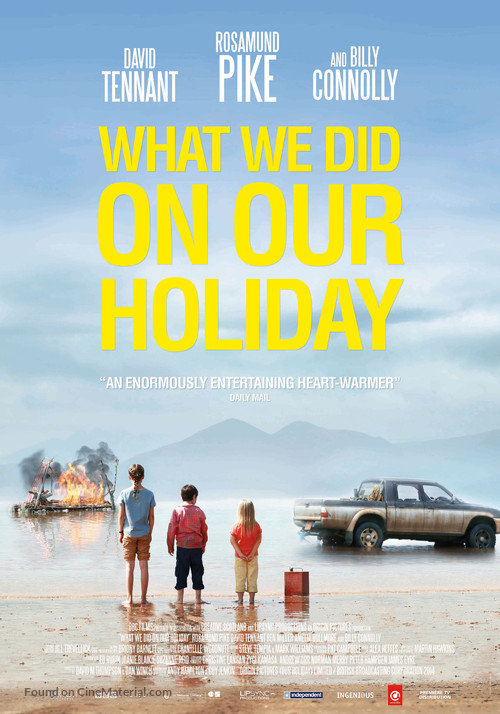 What We Did on Our Holiday - Dutch Movie Poster