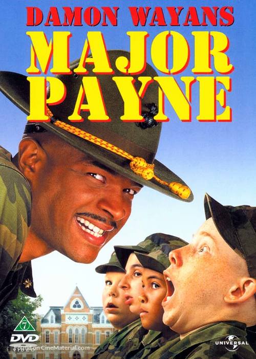 Major Payne - Danish DVD movie cover