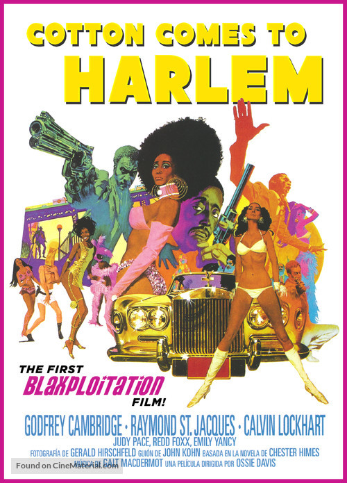 Cotton Comes to Harlem - British Movie Cover