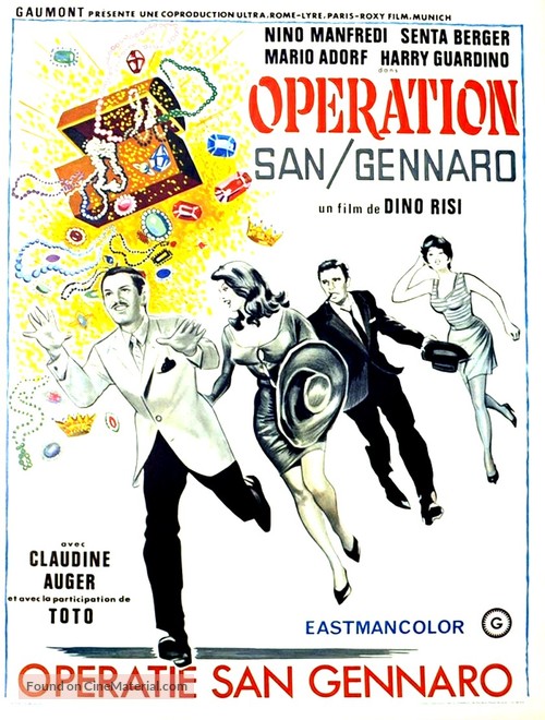 Operazione San Gennaro - Belgian Movie Poster