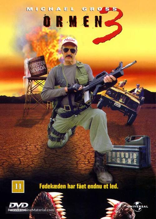 Tremors 3: Back to Perfection - Danish Movie Cover