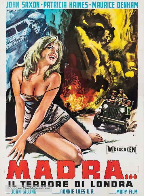The Night Caller - Italian Movie Poster