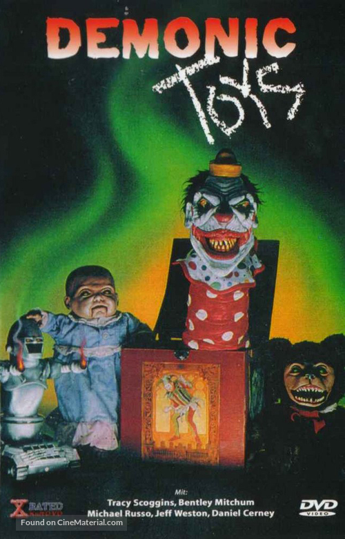 Demonic Toys - German DVD movie cover