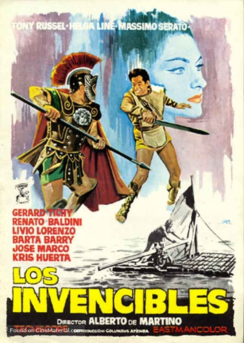 Invincibili sette, Gli - Spanish Movie Poster