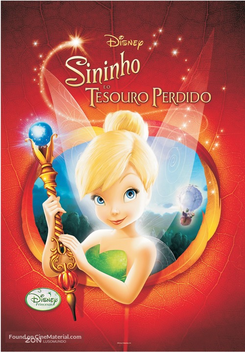 Tinker Bell and the Lost Treasure - Portuguese Movie Poster