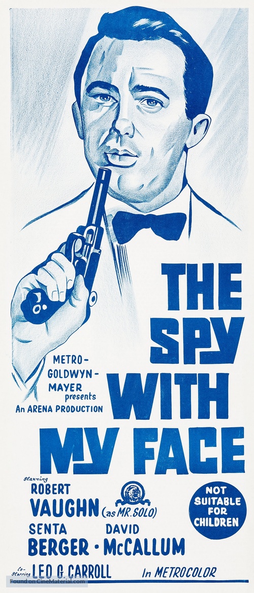 The Spy with My Face - Australian Movie Poster