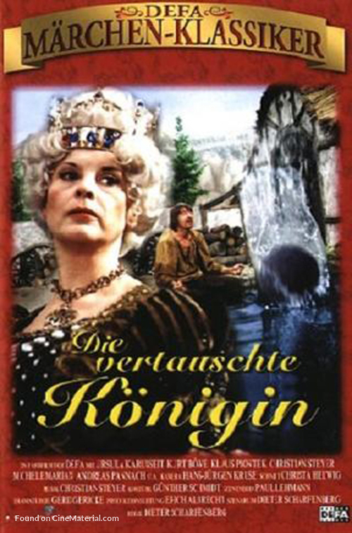 Die vertauschte K&ouml;nigin - German Movie Cover