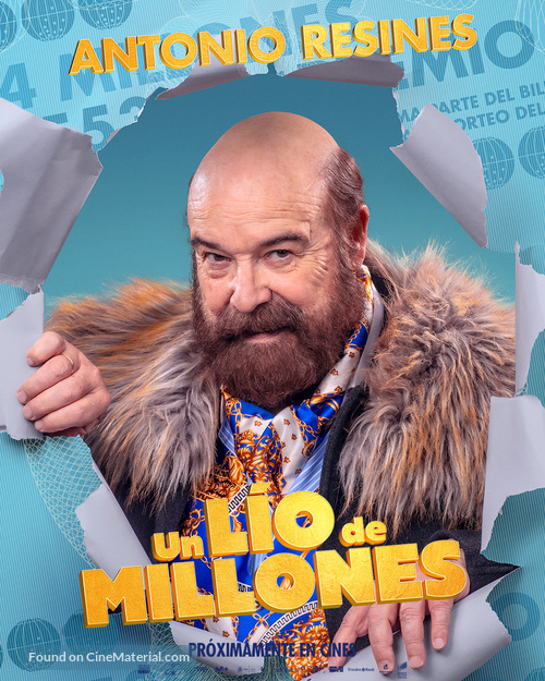 Un l&iacute;o de millones - Spanish Movie Poster