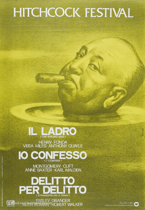 I Confess - Italian Combo movie poster