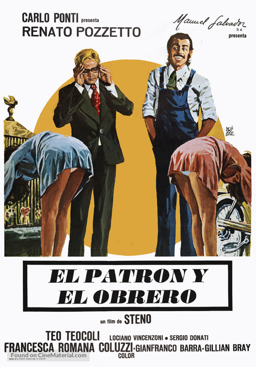 Il padrone e l&#039;operaio - Spanish Movie Poster