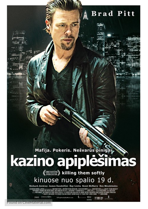 Killing Them Softly - Lithuanian Movie Poster