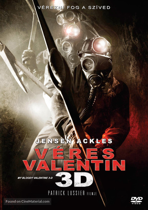 My Bloody Valentine - Hungarian DVD movie cover