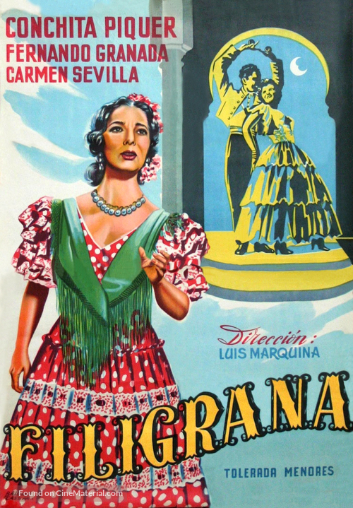 Filigrana - Spanish Movie Poster
