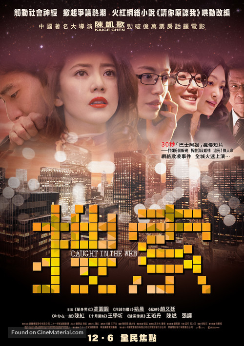 Caught in the Web - Hong Kong Movie Poster
