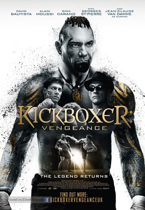 Kickboxer: Vengeance - British Movie Poster