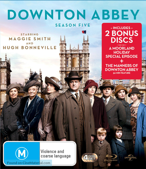 &quot;Downton Abbey&quot; - Australian Blu-Ray movie cover