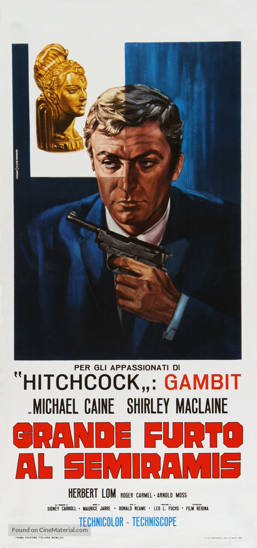 Gambit - Italian Movie Poster
