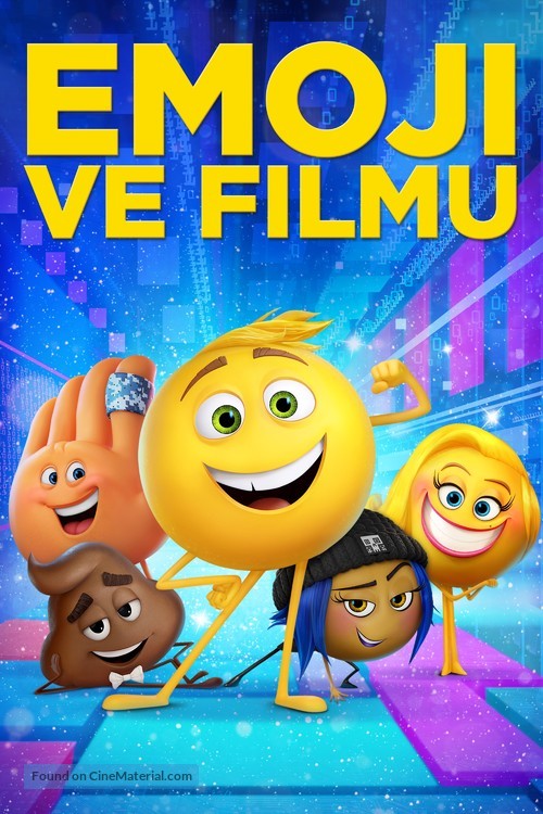 The Emoji Movie - Czech Movie Cover
