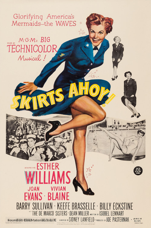 Skirts Ahoy! - Movie Poster