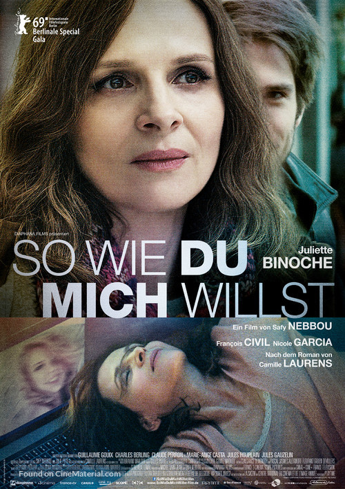 Celle que vous croyez - German Movie Poster