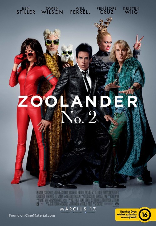 Zoolander 2 - Hungarian Movie Poster