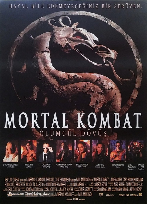 Mortal Kombat - Turkish Movie Poster