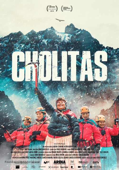 Cholitas - Spanish Movie Poster