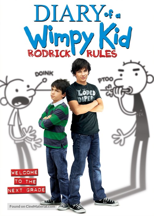 Diary of a Wimpy Kid 2: Rodrick Rules - DVD movie cover