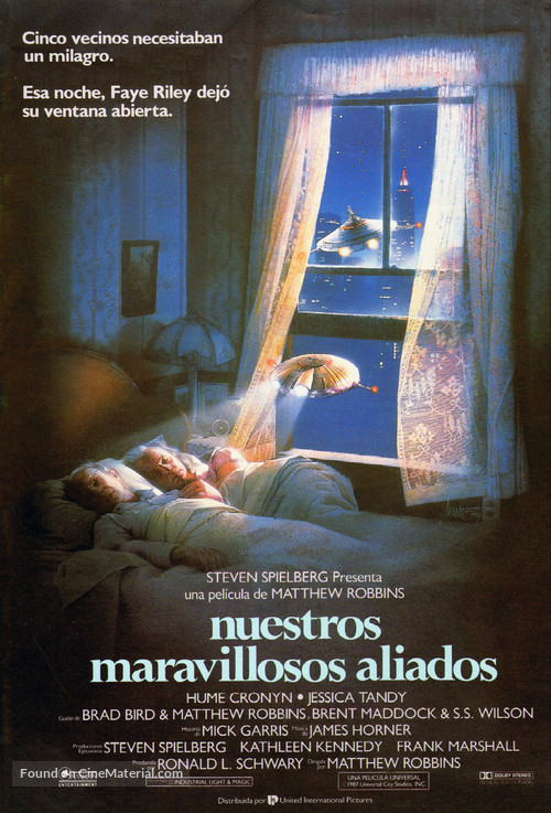 *batteries not included - Spanish Movie Poster