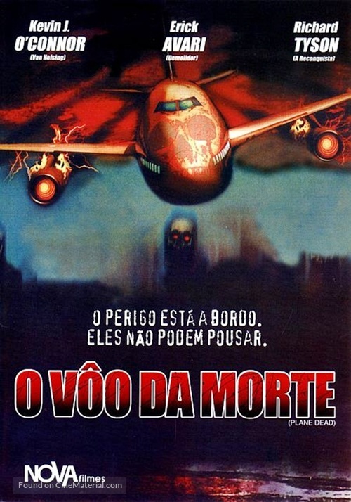 Flight of the Living Dead: Outbreak on a Plane - Brazilian DVD movie cover